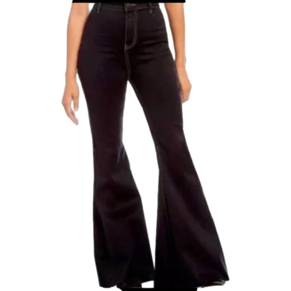 CHELSEA & VIOLET Ultra Bell High Waisted Jeans - Picture 1 of 7